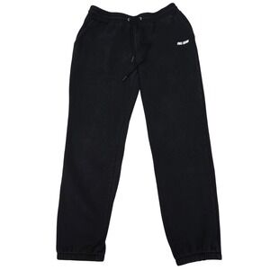 Full Send Nelk Boys Heavyweight Jogger Sweatpants Mens Large Black Streetwear